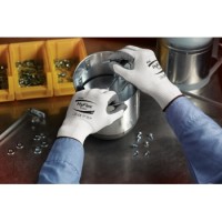 LUVA NYLON REV. NITRILO CINZA/BRANCA 11-800 LUVA NYLON REV. NITRILO CINZA/BRANCA 11-800